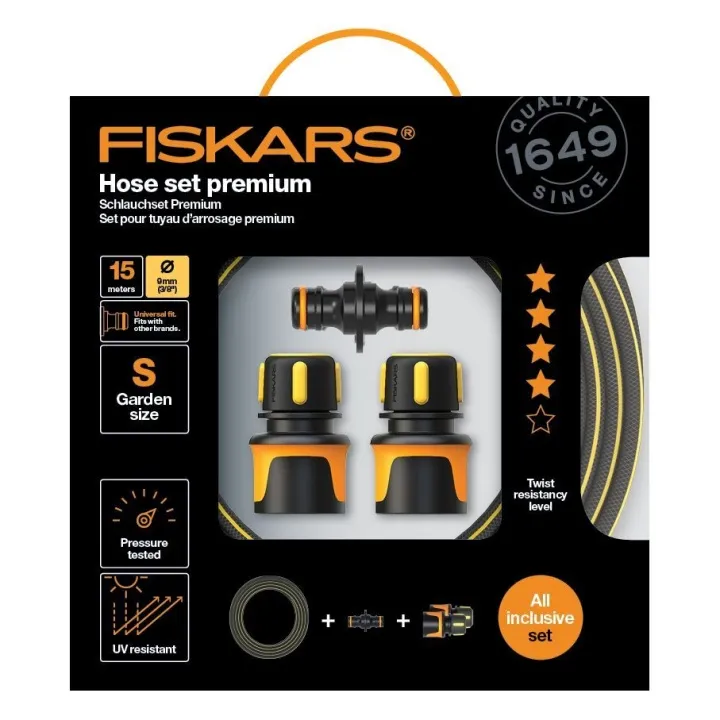 Alternativ bild 0 för FISKARS MED PREMIUM GARDEN HOSE 3/8 15m - Q4
