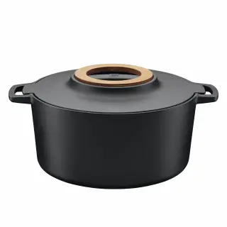 Produktfoto för Fiskars Norden gryta 6 L gjutjärn