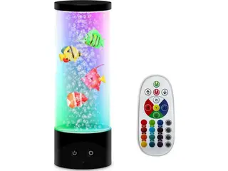 Produktfoto för Fiske lampe med fjernbetjening H: 28cm