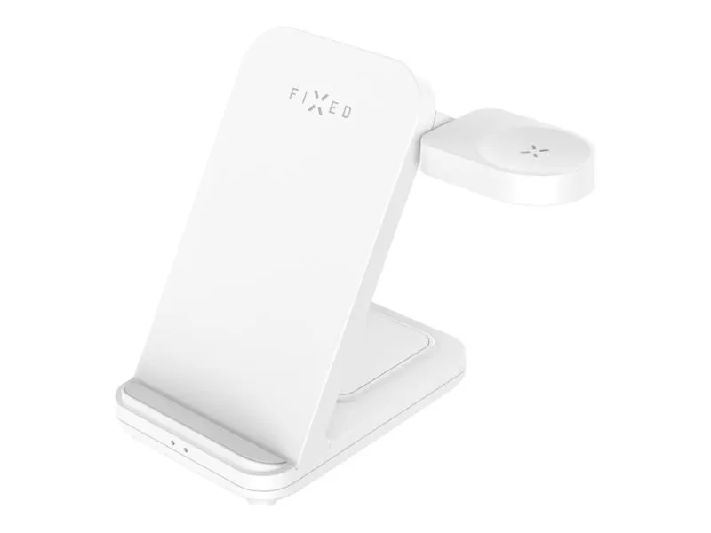 Alternativ bild 0 för FIXED 3in1 Wireless Charging station for Samsung - White