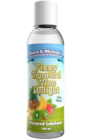 Produktfoto för Fizzy Tropical Wine Delight - Smaksatt Glidmedel