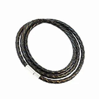 Produktfoto för Flätat Armband - Black
