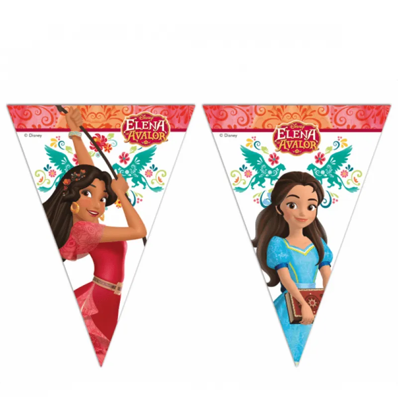 Alternativ bild 0 för Flaggbanderoll Elena från Avalor