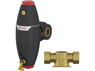 Produktfoto för Flamco Vent &amp  dirt G1 1/4 - XStream separator Vent-Clean-anslutning (DN32) G1 1/4''F