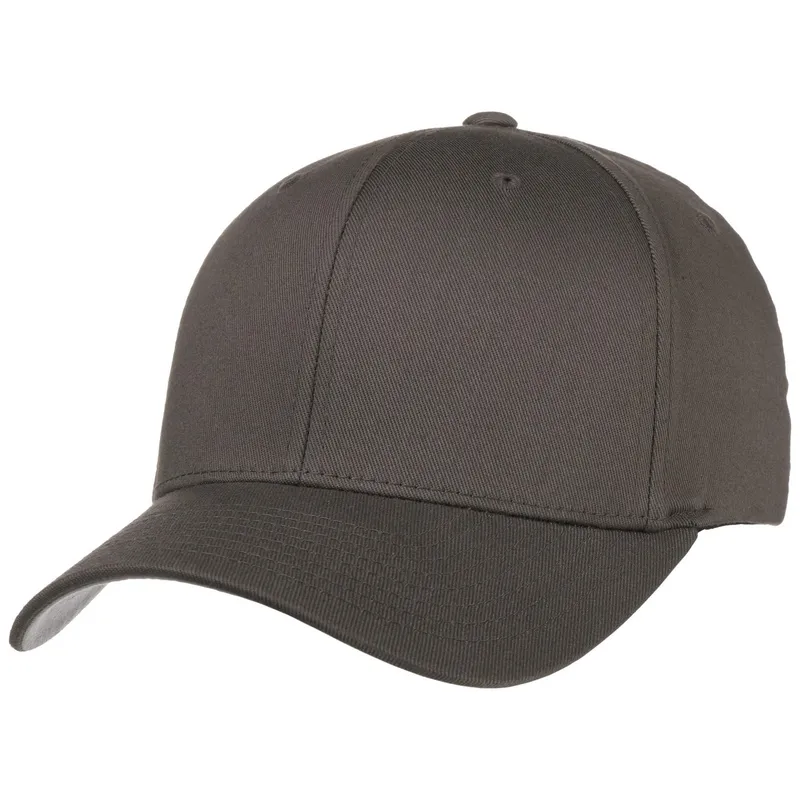 Bild 1 för Flexfit - Grå flexfit Keps - Wooly Combed Dark Grey Flexfit @ Hatstore