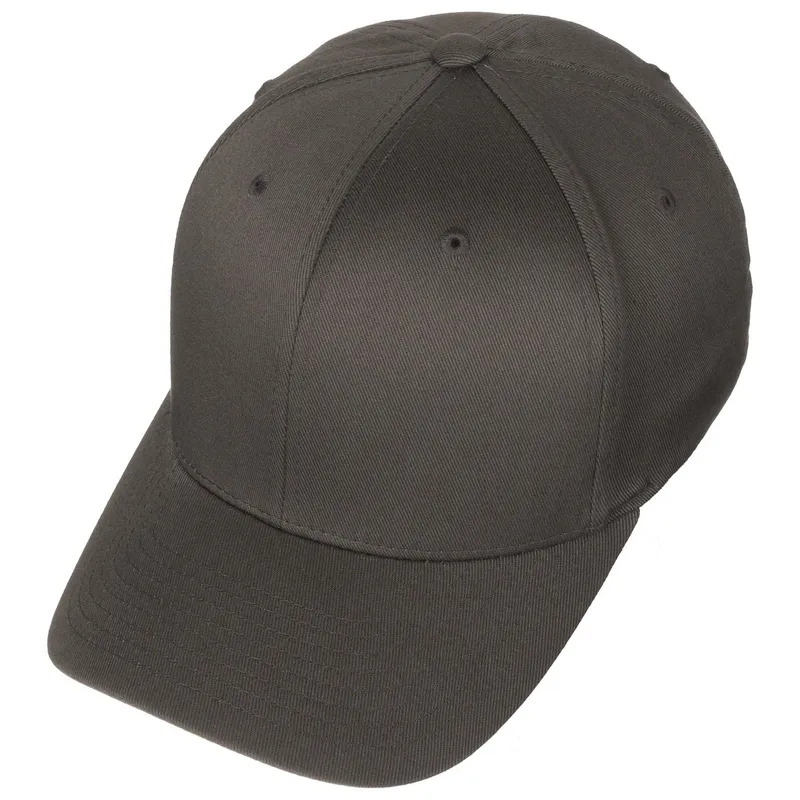 Bild 2 för Flexfit - Grå flexfit Keps - Wooly Combed Dark Grey Flexfit @ Hatstore