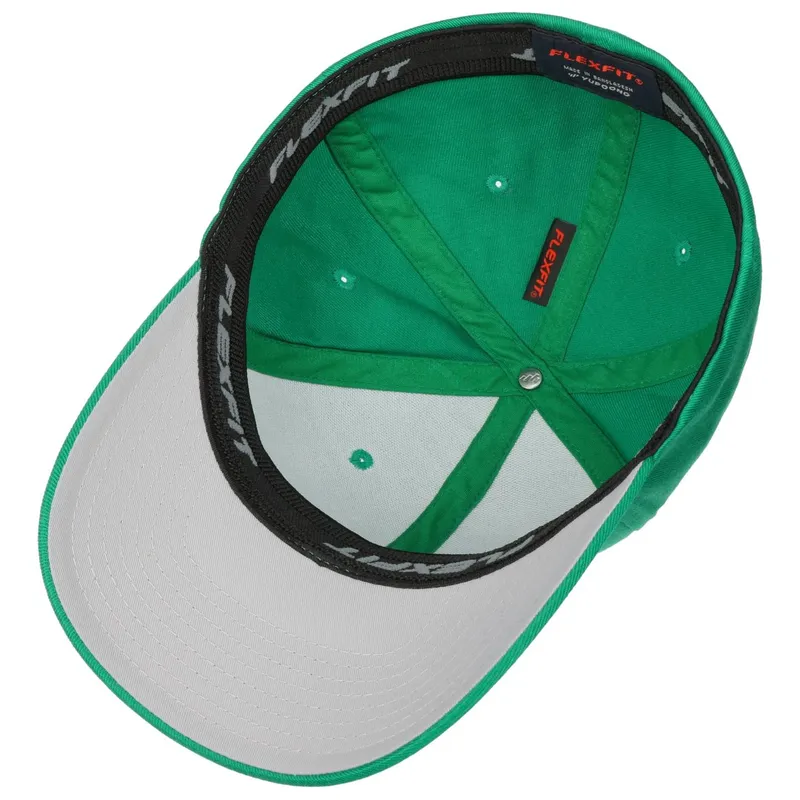 Bild 3 för Flexfit - Grön flexfit Keps - Pepper Green Flexfit Wooly Combed @ Hatstore