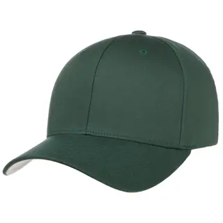 Produktfoto för Flexfit - Grön flexfit Keps - Wooly Combed Spruce Green Flexfit @ Hatstore
