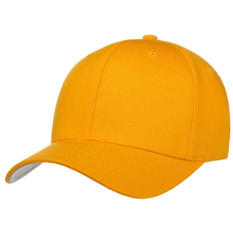 Bild 1 för Flexfit - Gul flexfit Keps - Wooly Combed Gold Flexfit @ Hatstore