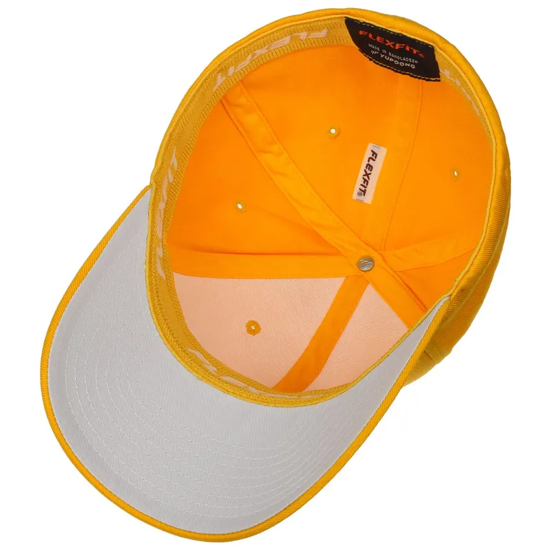 Bild 3 för Flexfit - Gul flexfit Keps - Wooly Combed Gold Flexfit @ Hatstore