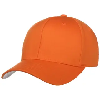 Produktfoto för Flexfit - Orange flexfit Keps - Orange Flexfit Wooly Combed @ Hatstore
