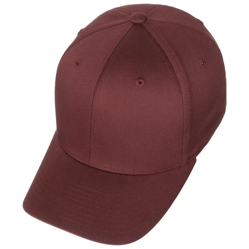 Bild 2 för Flexfit - Röd flexfit Keps - Wooly Combed Maroon Flexfit @ Hatstore