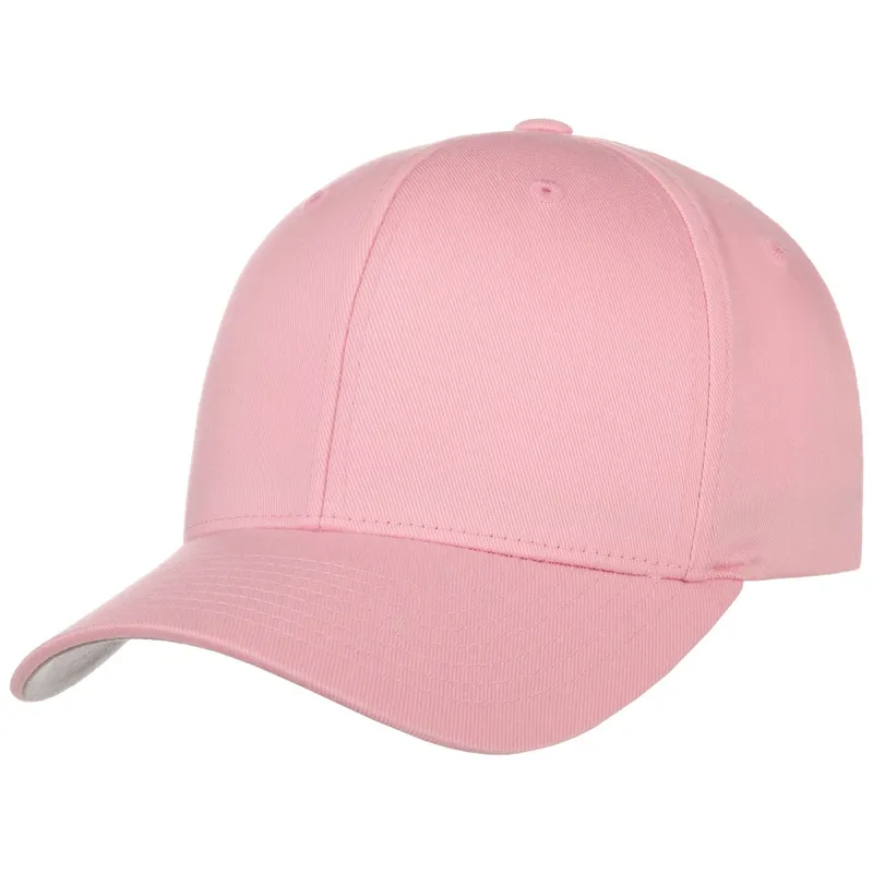 Bild 1 för Flexfit - Rosa flexfit Keps - Pink Flexfit Wooly Combed @ Hatstore