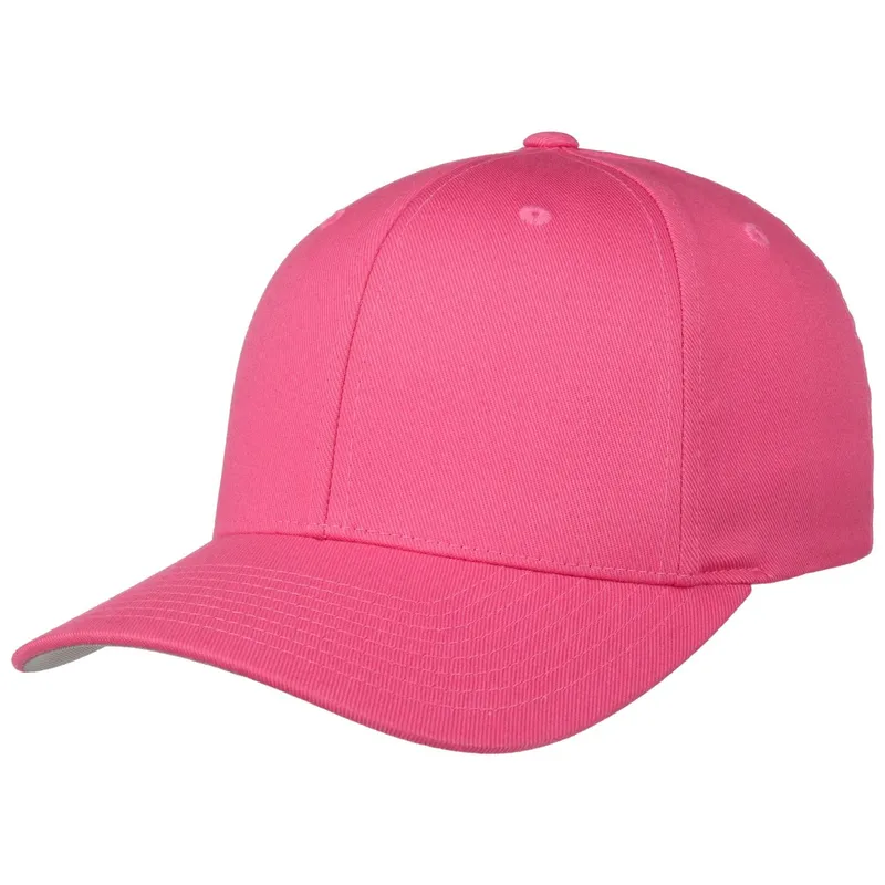 Bild 1 för Flexfit - Rosa flexfit Keps - Wooly Combed Dark Pink Flexfit @ Hatstore