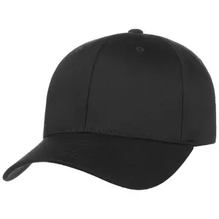 Produktfoto för Flexfit - Svart flexfit Keps - Black With Black Undervisor Flexfit Wooly Combed @ Hatstore
