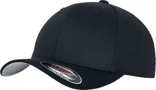 Produktfoto för Flexfit - Svart flexfit Keps - Wooly Combed Black Flexfit @ Hatstore