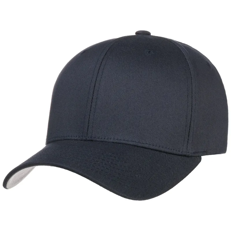 Bild 1 för Flexfit - Svart flexfit Keps - Wooly Combed Dark Navy Flexfit @ Hatstore