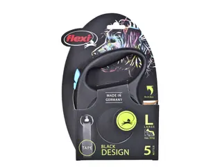 Produktfoto för Flexi Black Design L 5m Band