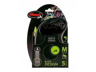 Produktfoto för Flexi Black Design M leash 5 m 25 kg green