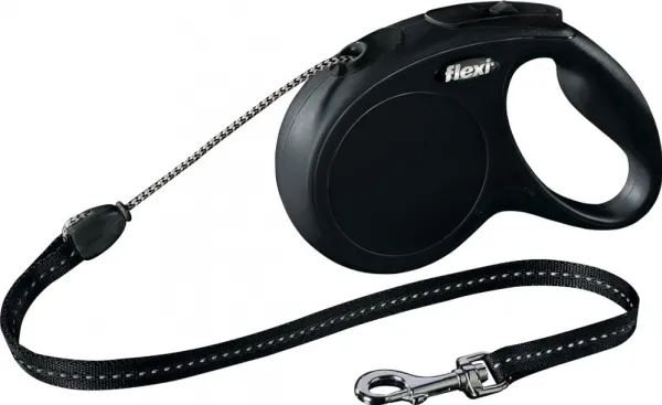 Alternativ bild 0 för Flexi New Classic M Cord 5m/20kg (Svart)