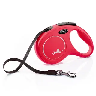 Produktfoto för Flexi New Classic M Hundkoppel (Röd)