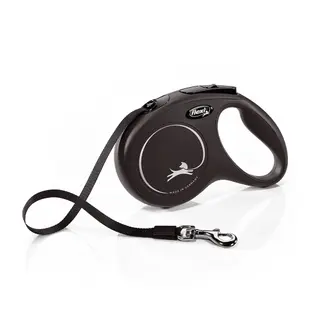 Produktfoto för Flexi New Classic M Hundkoppel (Svart)