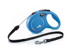 Produktfoto för Flexi New Classic S Cord 8m/12kg (Blå)