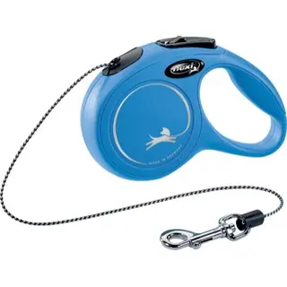Produktfoto för Flexi New Classic XS Cord 3m/8kg (Blå)