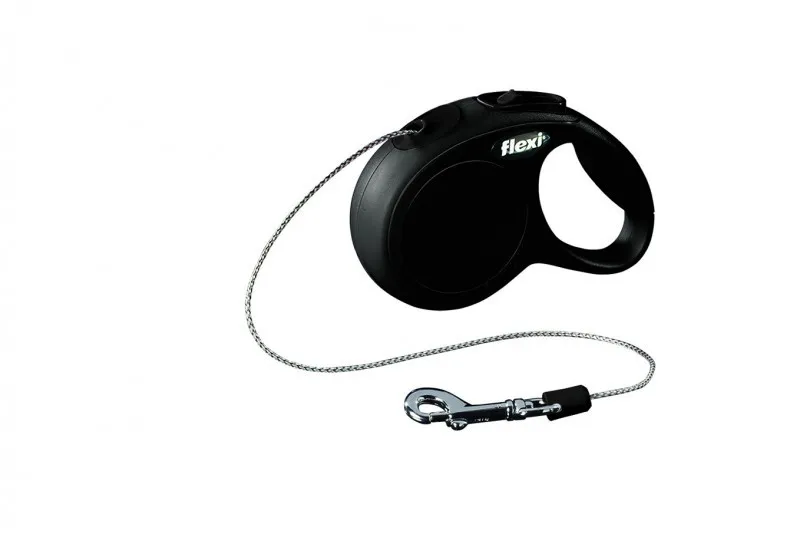 Alternativ bild 0 för Flexi New Classic XS Cord 3m/8kg (Svart)