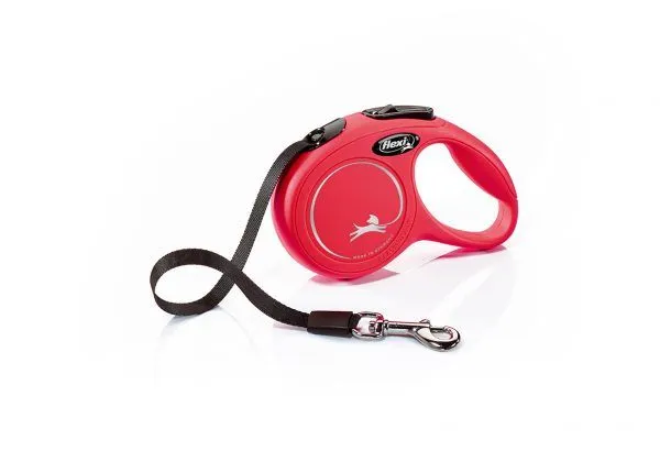 Alternativ bild 0 för Flexi New Classic XS Tape 3m/12kg (Röd)