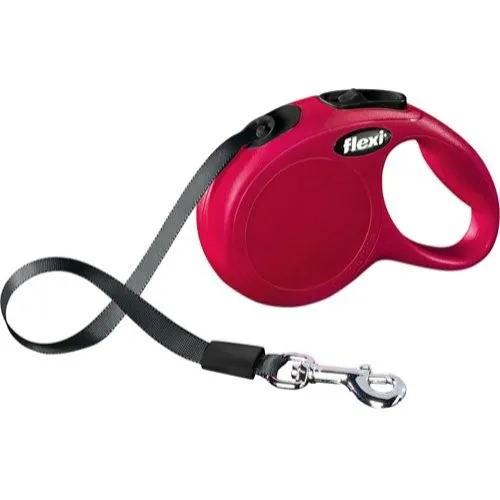 Alternativ bild 0 för Flexi New Classic XS Tape 3m/12kg (Röd)