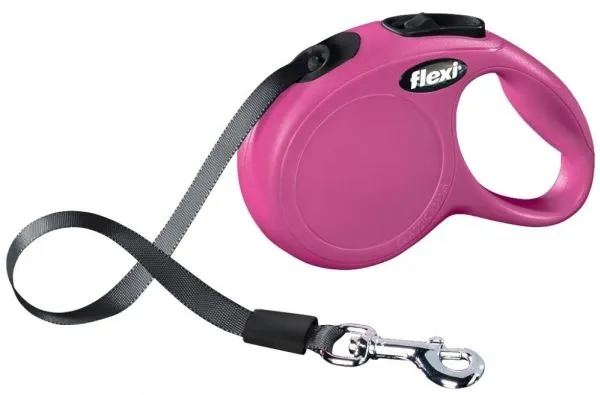 Alternativ bild 0 för Flexi New Classic XS Tape 3m/12kg (Rosa)