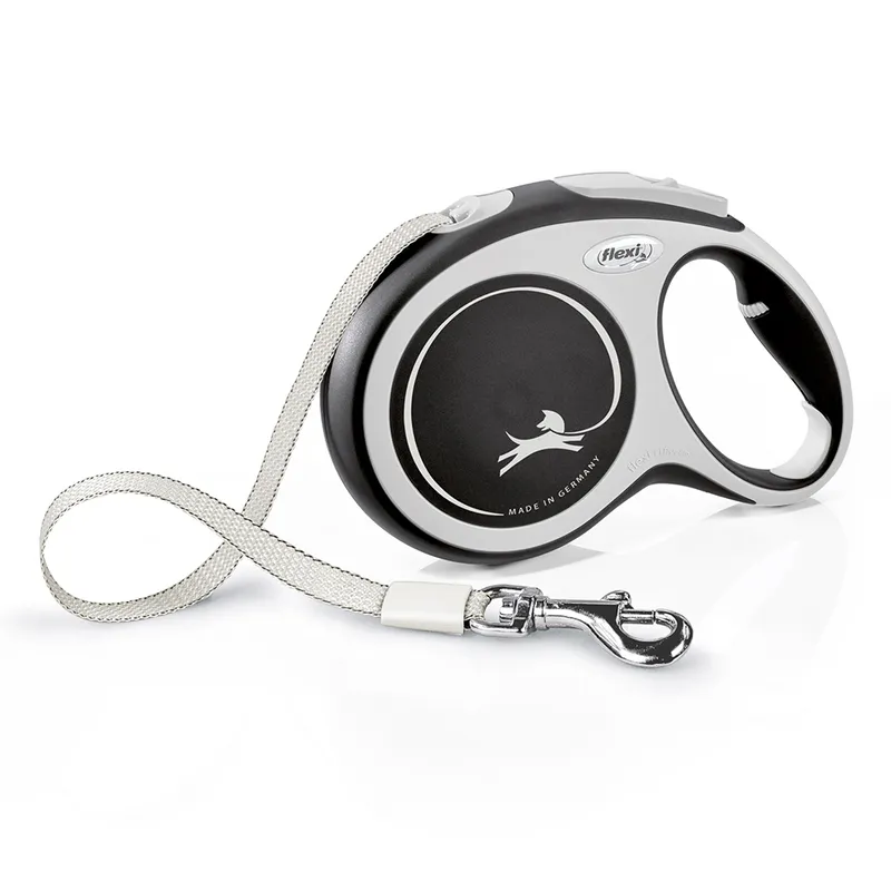 Alternativ bild 0 för Flexi New Comfort Tape Large 8 m Band/50 kg (Svart)