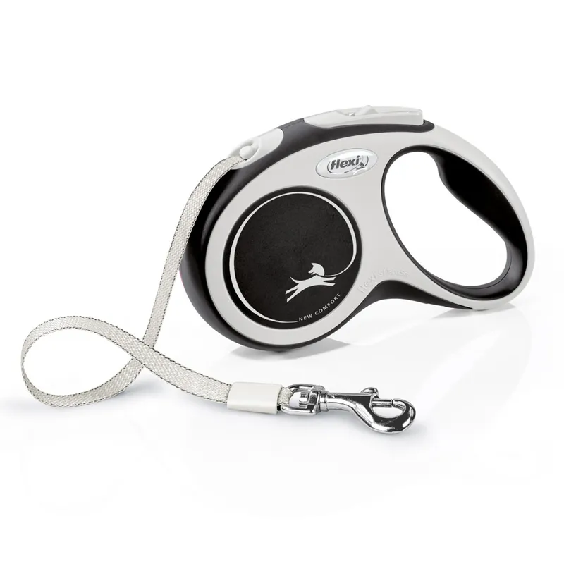 Alternativ bild 0 för Flexi New Comfort Tape Small 5 m Band/15 kg (Svart)