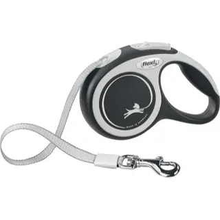Produktfoto för Flexi New Comfort Tape X-small 3 m Band/12 kg (Svart)