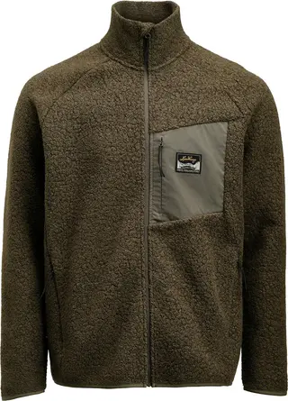 Produktfoto för Flok Wool Ms Pile, Forest Green, S,  Fleecetröjor