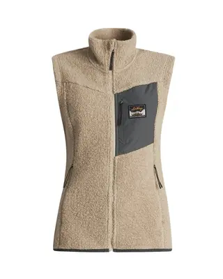 Produktfoto för Flok Wool Ws Pile Vest Sand