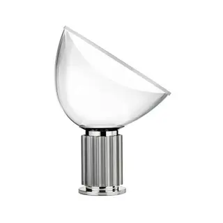 Produktfoto för Flos - Taccia Glas Bordslampa Silver Flos