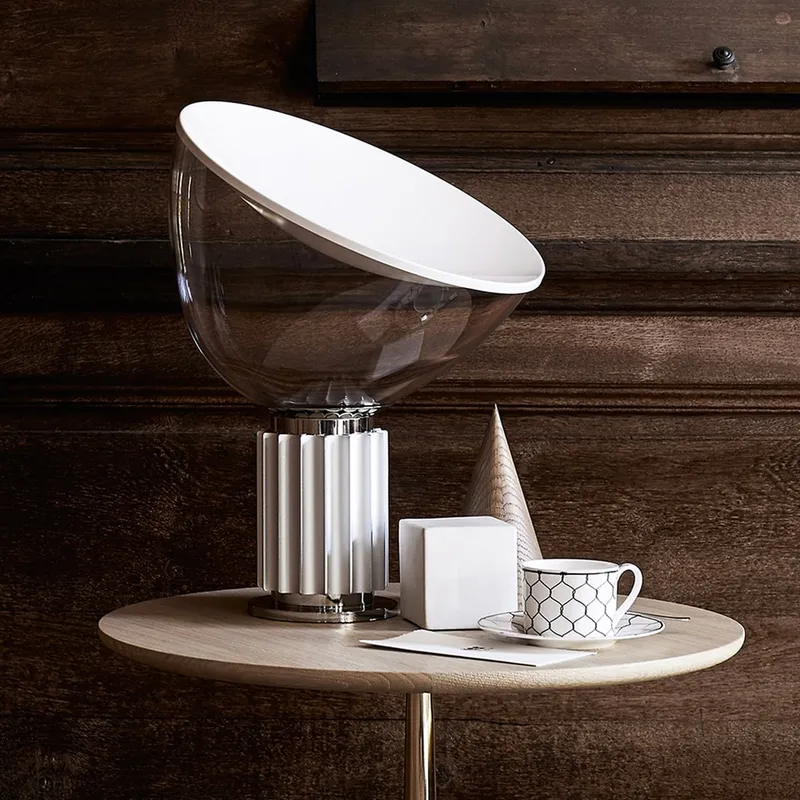 Bild 2 för Flos - Taccia Glas Bordslampa Silver Flos