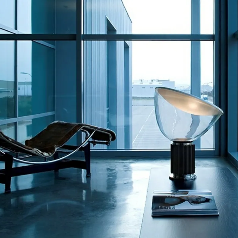 Bild 3 för Flos - Taccia Glas Bordslampa Silver Flos