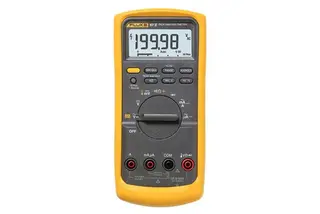 Produktfoto för Fluke 87V, Analog, 3,75 siffror, Batteri, Alkalisk, 98 mm, 52 mm