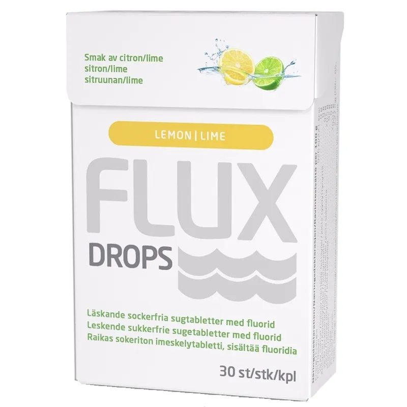 Bild 2 för Flux Drops Lemon/lime 30 st