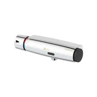 Produktfoto för FM Mattson TronicC berøringsfri termostat til brus cc150mm t/brus ned, krom