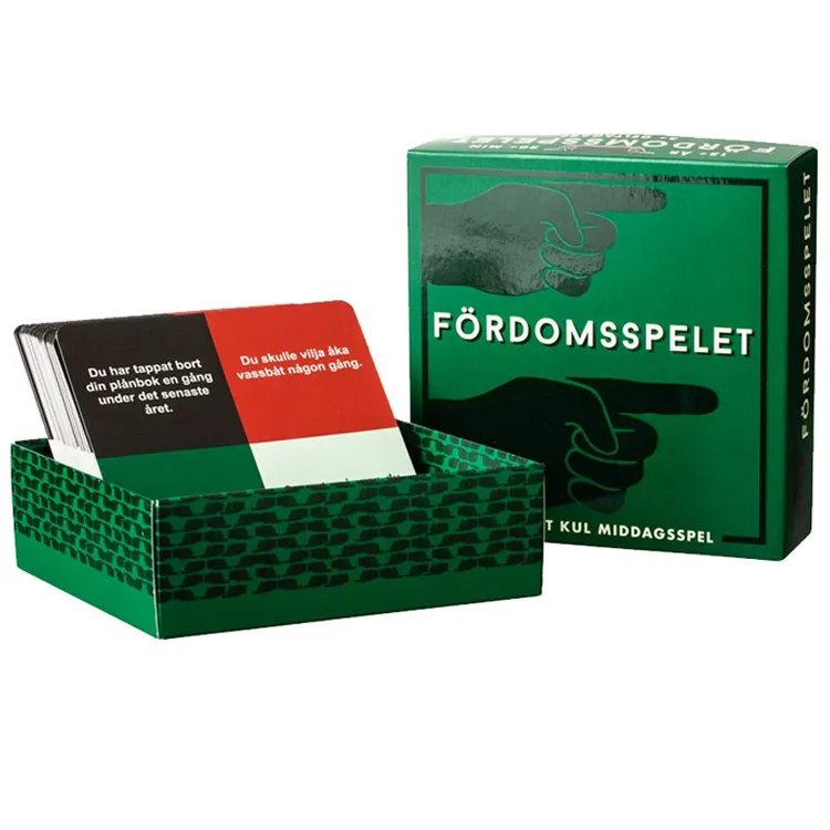 Alternativ bild 0 för Fördomsspelet Kortspel