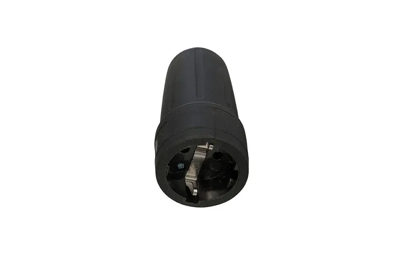 Alternativ bild 0 för Förlängningskabel rund Schuko med jord 16A 250V IP44, gummi svart