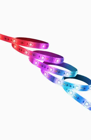 Produktfoto för Förlängningssats RGB LED-slinga 1m
