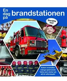 Produktfoto för Förlaget Globe Berätta mer : En dag på brandstationen