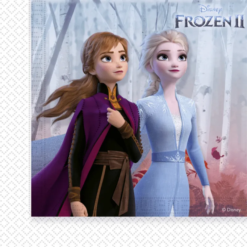 Alternativ bild 0 för Folat BV - Disney Frozen 2 Napkins 20 pcs.