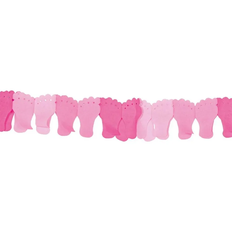 Alternativ bild 0 för Folat BV Paper Garland - Pink