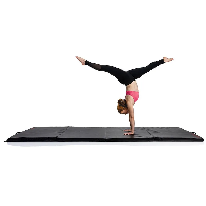 Bild 2 för Foldable Gym Mat 300 x 120 x 5cm, Black
